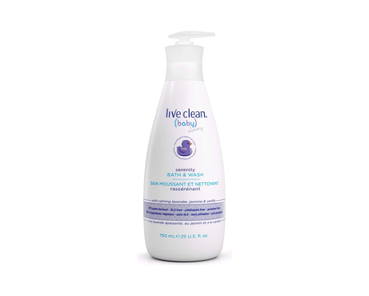 Live Clean Baby and Mommy Serenity Bath and Wash - 750ml