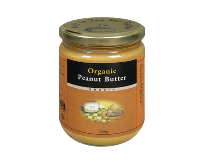 Nuts to You Nut Butter Organic Smooth Peanut Butter - 500g