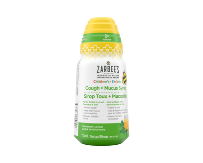 ZARBEES Cough + Mucus Syrup - 118ml