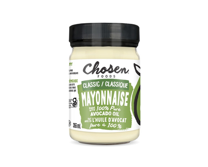 Chosen Foods Avocado Oil Mayonnaise - Classic - 355ml
