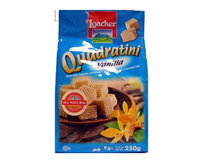 Loacker Quadratini - Vanilla - 250g