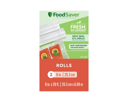 FoodSaver Vacuum Sealer Roll - 2 pack