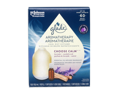 Glade Aromatherapy Diffuser Air Freshener - Choose Calm - 16.8ml