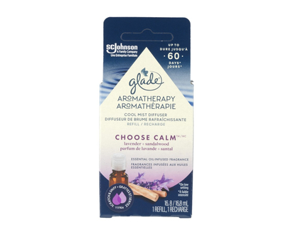 Glade Aromatherapy Diffuser Refill Air Freshener - Choose Calm - 16.8ml