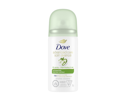 Dove Advanced Care Cool Essentials Dry Spray Antiperspirant - 28g