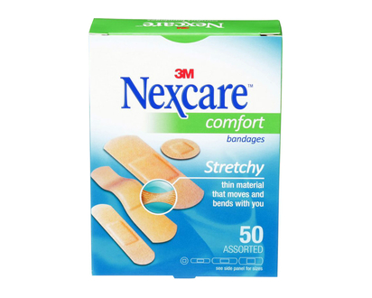 3M Nexcare Comfort Strips - 50s - Assorted
