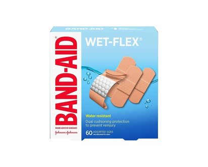 BAND-AID Wet-Flex Bandages - 60's