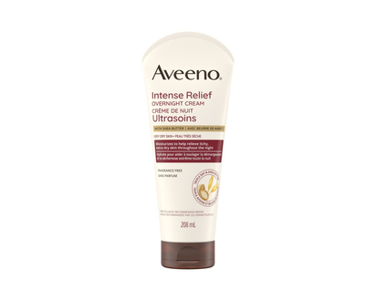 Aveeno Active Naturals Intense Relief Overnight Cream - 208ml