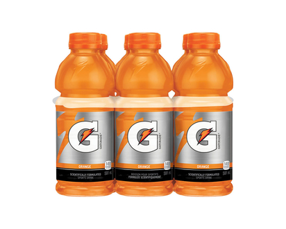 Gatorade Sports Drink - Orange - 6x591ml
