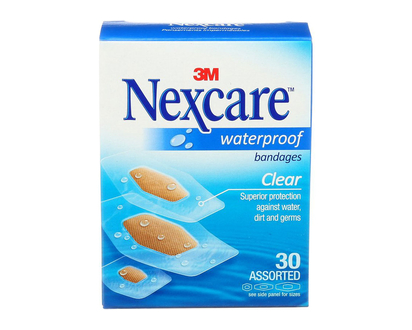 3M Nexcare Waterproof Bandages - 30s