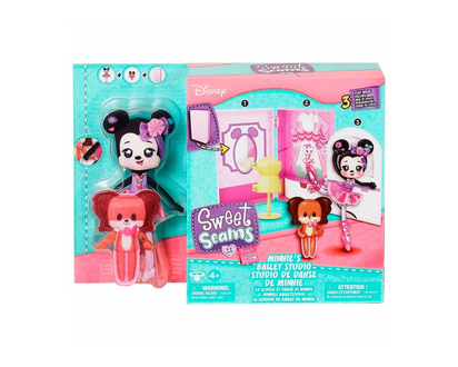 Disney Sweet Seams Deluxe Doll Minnie's Ballet Studio Pack