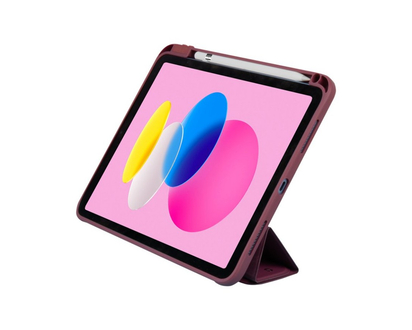 LOGiiX Origami+ Case for Apple iPad 10.9-inch - Burgundy