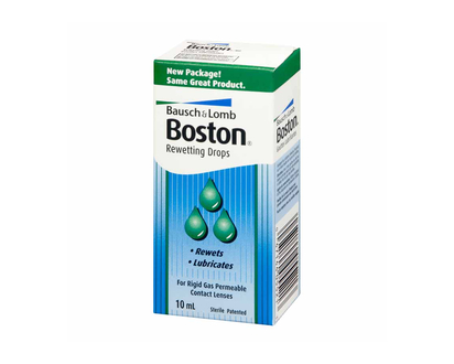 Bausch + Lomb Boston Contact Lens Rewetting Drops - 10ml