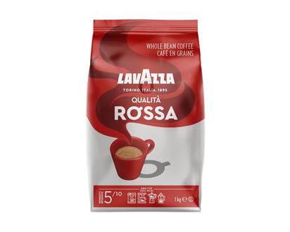 Lavazza Qualita Rossa - Whole Bean Coffee - 1kg
