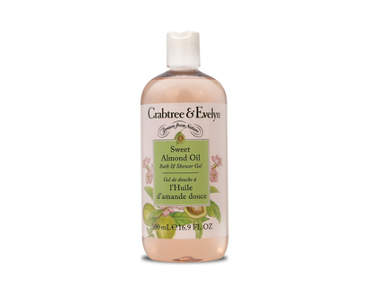 Crabtree & Evelyn Bath & Shower Gel - Sweet Almond Oil - 500ml