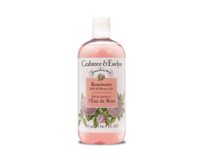 Crabtree & Evelyn Bath & Shower Gel - Rosewater - 500ml