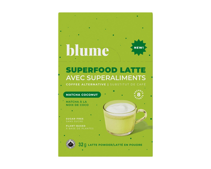 Blume Superfood Latte Blend - Matcha Coconut - 8s