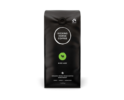 Kicking Horse Coffee - Kick Ass - Whole Bean - 454g