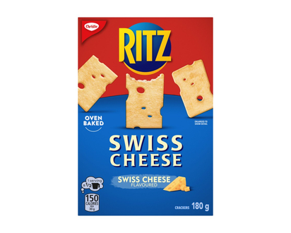 Christie Ritz SWISS CHEESE Flavoured Crackers - 180g