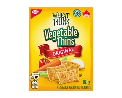 Christie Wheat Thins - Vegetable - 180g