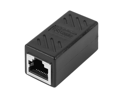 FURO CAT 6 RJ-45 Network coupler - Black - FT8327
