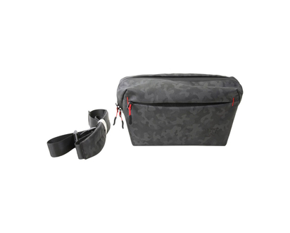 Roots Stealth Crossbody Bag - Black Camo