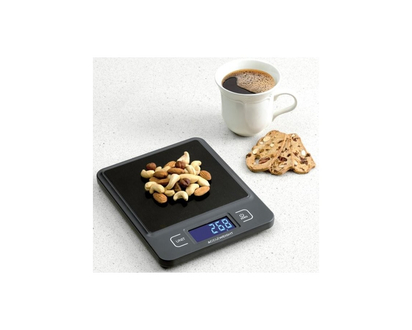 AccuWeight Kitchen Scale - Black Steel - KS4848G