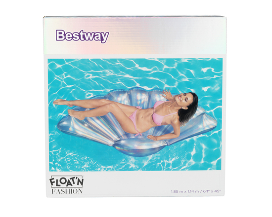 Bestway Iridescent Shell Lounge - 72x45 Inch