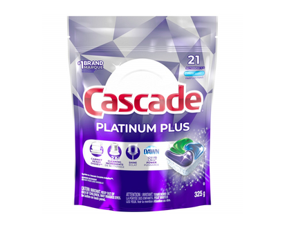 Cascade Platinum Plus Fresh Dishwasher Detergent - 21's