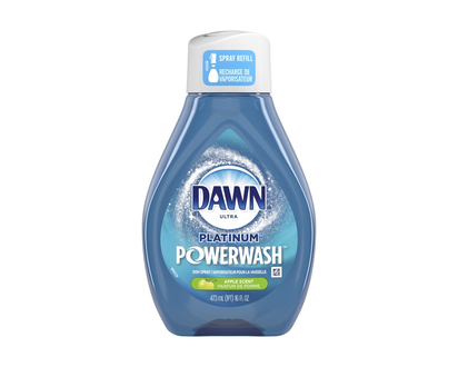 Dawn Ultra Platinum Powerwash Dish Spray - Apple Scent - 385g