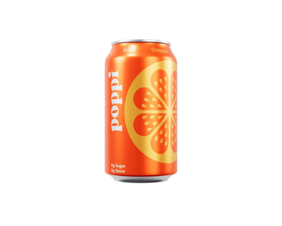 Poppi Prebiotic Soda - Orange - 355ml
