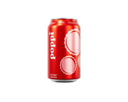 Poppi Prebiotic Soda - Classic Cola - 355ml