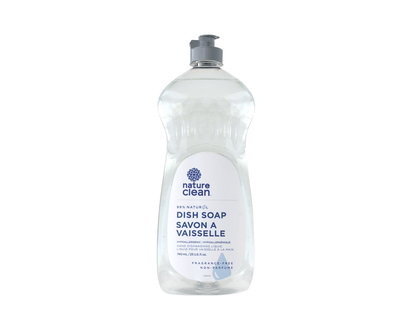 Nature Clean Dish Soap - Fragrance Free - 740ml