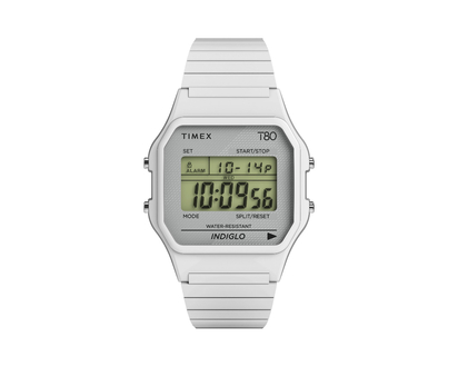 TIMEX DIGITAL WATCH in White