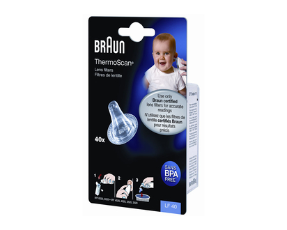 Braun ThermoScan Lens Filters - 40s