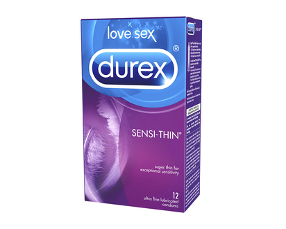 Durex Sensi-Thin Lubricated Condoms - 12s