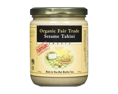 Nuts To You Organic Fair Trade Sesame Tahini Smooth - 500g