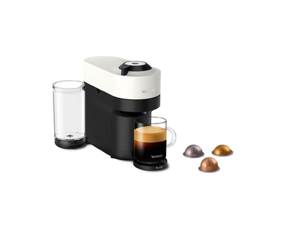 Breville Nespresso Vertuo Pop+ Coffee Machine - Coconut White - BNV121WHT1BUC1