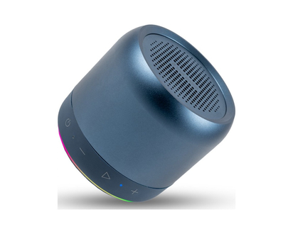 LOGiiX Blue Piston Wave Portable Bluetooth Speaker - Midnight Blue - LGX-13676