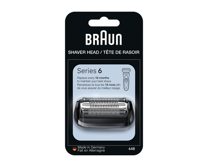 Braun Series 6 Electric Shaver Replacement Head - Black