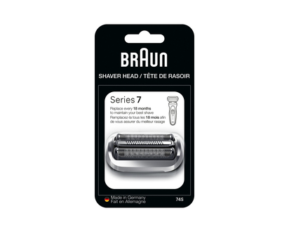 Braun Series 7 Electric Shaver Replacement Head - Silver