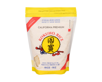 Kokuho Original California Premium Yellow White Rice - 2kg