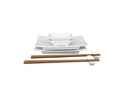 BIA Sushi Set - White - 8 piece