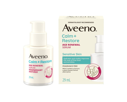 Aveeno Calm + Restore Age Renewal Serum - 29ml