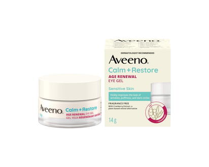 Aveeno Calm + Restore Age Renewal Eye Gel - 14g