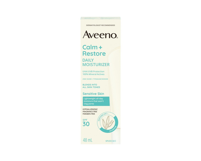 Aveeno CALM+RESTORE Daily Moisturizer - SPF 30 - 48 ml