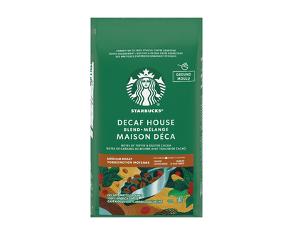 Starbucks Decaf House Blend - Ground Coffee - 340g