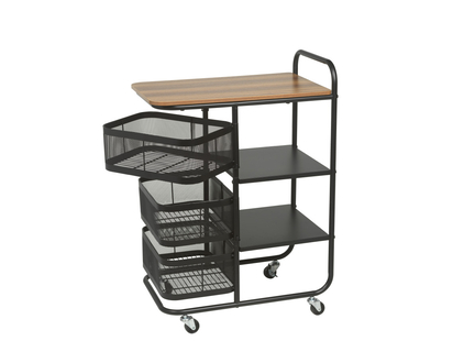 Collection By London Drugs Kitchen Trolley - 62 x 37x 87 cm