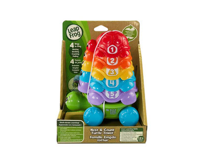 LeapFrog Nest & Count Turtle Tower