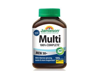 Jamieson Multi 100% Complete Men 50+ Caplets - 115's